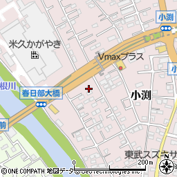 埼玉県春日部市小渕1485周辺の地図