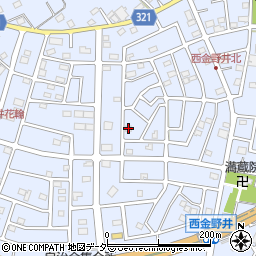 埼玉県春日部市西金野井579周辺の地図