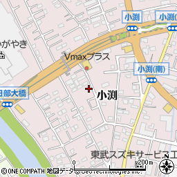埼玉県春日部市小渕1466周辺の地図