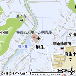 朝霞荘短期入所生活介護事業所周辺の地図