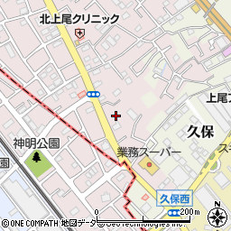 イワタニ関東株式会社　上尾営業所周辺の地図