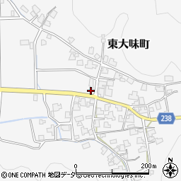 福井県福井市東大味町33-2周辺の地図