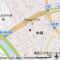 埼玉県春日部市小渕1467周辺の地図