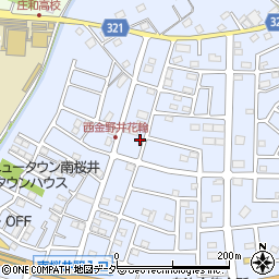 埼玉県春日部市西金野井450周辺の地図