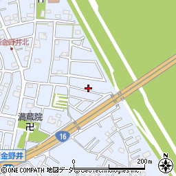 埼玉県春日部市西金野井1140周辺の地図