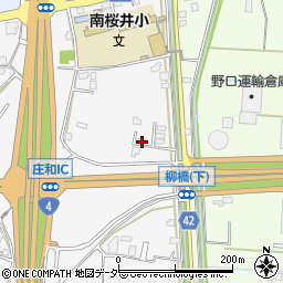 埼玉県春日部市下柳216周辺の地図