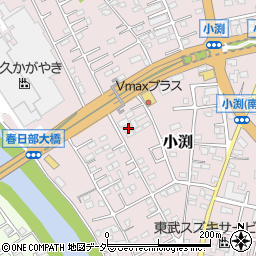 埼玉県春日部市小渕1469周辺の地図