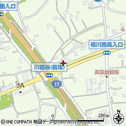 埼玉県桶川市川田谷2883周辺の地図