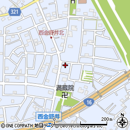 埼玉県春日部市西金野井1065周辺の地図