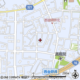 埼玉県春日部市西金野井619周辺の地図