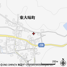 福井県福井市東大味町40-8周辺の地図