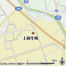 福井県大野市上麻生嶋11周辺の地図