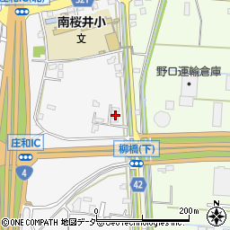 埼玉県春日部市下柳214周辺の地図