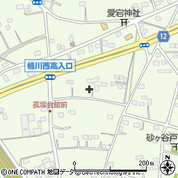 埼玉県桶川市川田谷3337周辺の地図