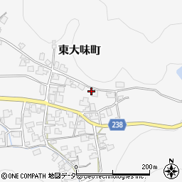 福井県福井市東大味町40周辺の地図