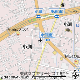 埼玉県春日部市小渕876周辺の地図