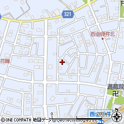 埼玉県春日部市西金野井578周辺の地図