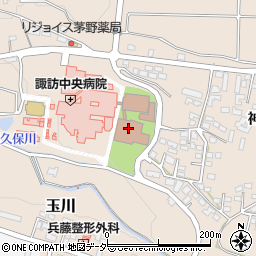茅野市デイサービスセンター周辺の地図