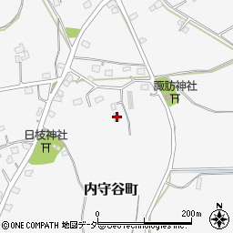 茨城県常総市内守谷町2608周辺の地図