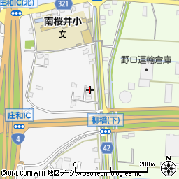 埼玉県春日部市下柳215周辺の地図