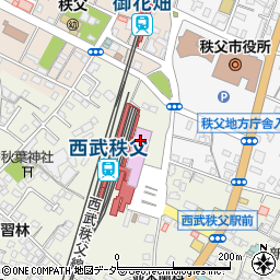 りそな銀行西武秩父駅前温泉祭の湯 ＡＴＭ周辺の地図