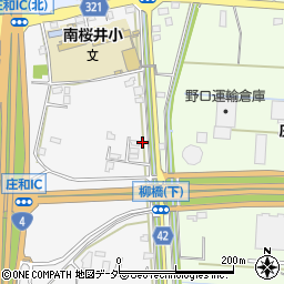 埼玉県春日部市下柳213周辺の地図