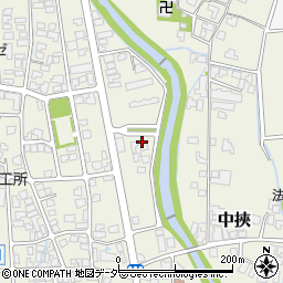 福井県大野市中挾2丁目101周辺の地図