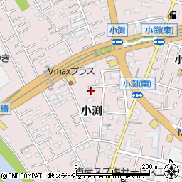 埼玉県春日部市小渕859周辺の地図