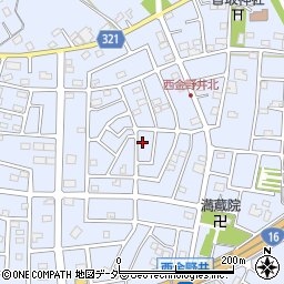 埼玉県春日部市西金野井620周辺の地図