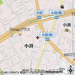 埼玉県春日部市小渕878周辺の地図