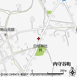 茨城県常総市内守谷町2834周辺の地図