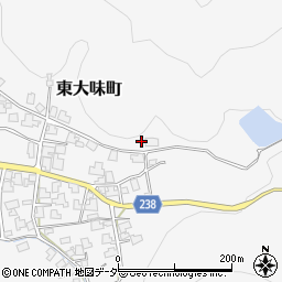 福井県福井市東大味町44周辺の地図