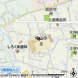 川島町立中山小学校周辺の地図