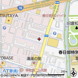 埼玉県春日部市小渕137周辺の地図