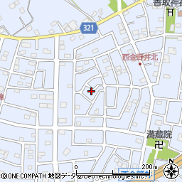 埼玉県春日部市西金野井576周辺の地図