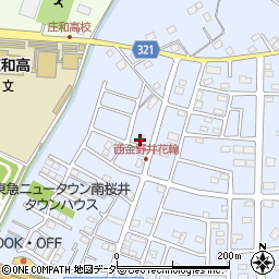 埼玉県春日部市西金野井430周辺の地図