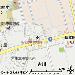 茨城県つくばみらい市古川973周辺の地図