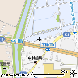 埼玉県春日部市上柳499周辺の地図