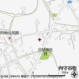 茨城県常総市内守谷町2833周辺の地図
