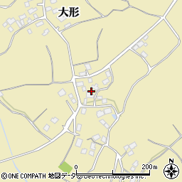 茨城県稲敷郡阿見町大形987周辺の地図