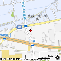 埼玉県春日部市下柳645周辺の地図