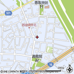 埼玉県春日部市西金野井1064周辺の地図