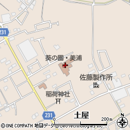 葵の園・美浦周辺の地図