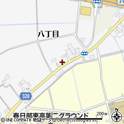 埼玉県春日部市八丁目861周辺の地図