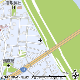 埼玉県春日部市西金野井1143周辺の地図