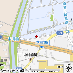 埼玉県春日部市上柳498周辺の地図