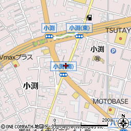 埼玉県春日部市小渕421周辺の地図