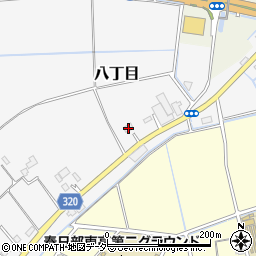 埼玉県春日部市八丁目864周辺の地図