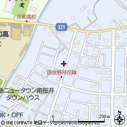 埼玉県春日部市西金野井431周辺の地図
