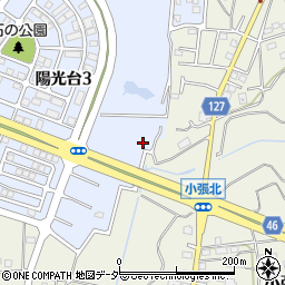 茨城県つくばみらい市陽光台3丁目107周辺の地図